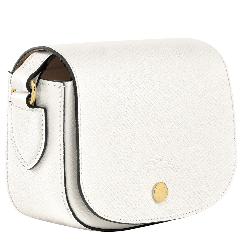 Épure XS Crossbody bag , White - Leather  - View 3 of 5