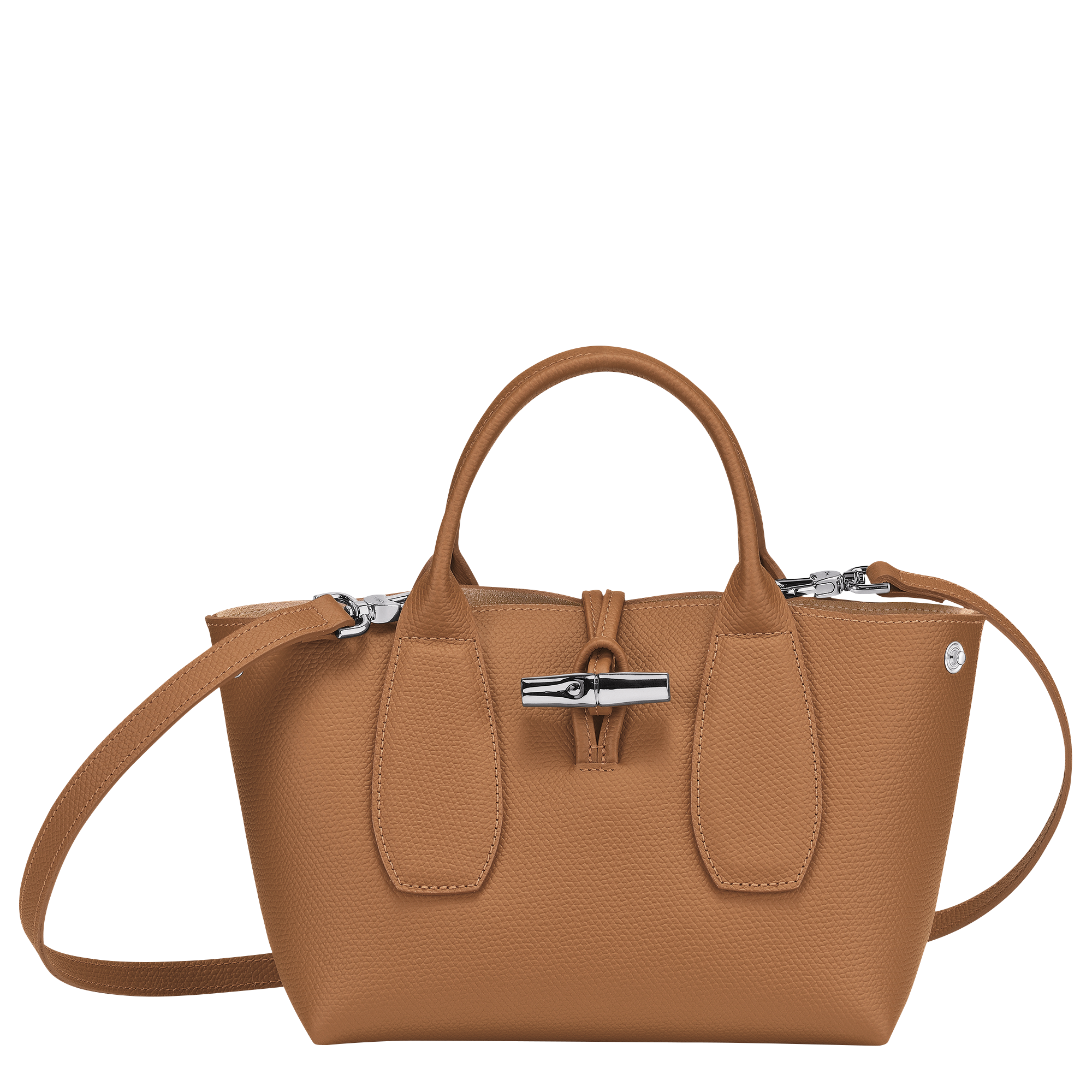 Longchamp Roseau Shoulder Bag - Brown for Women