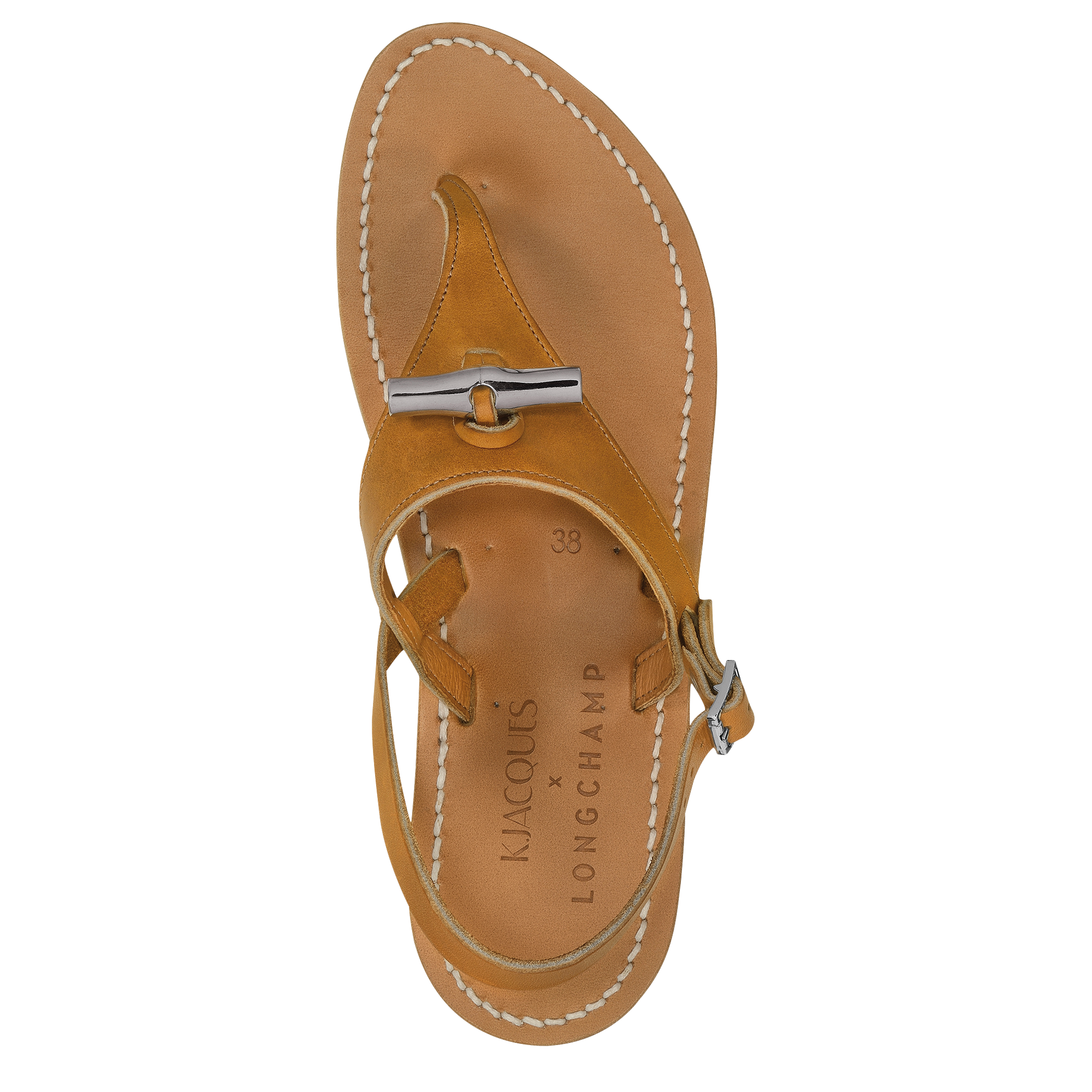 Sandals, Natural - View 3 of
3 - zoom in Longchamp x K.Jacques Sandals, Natural