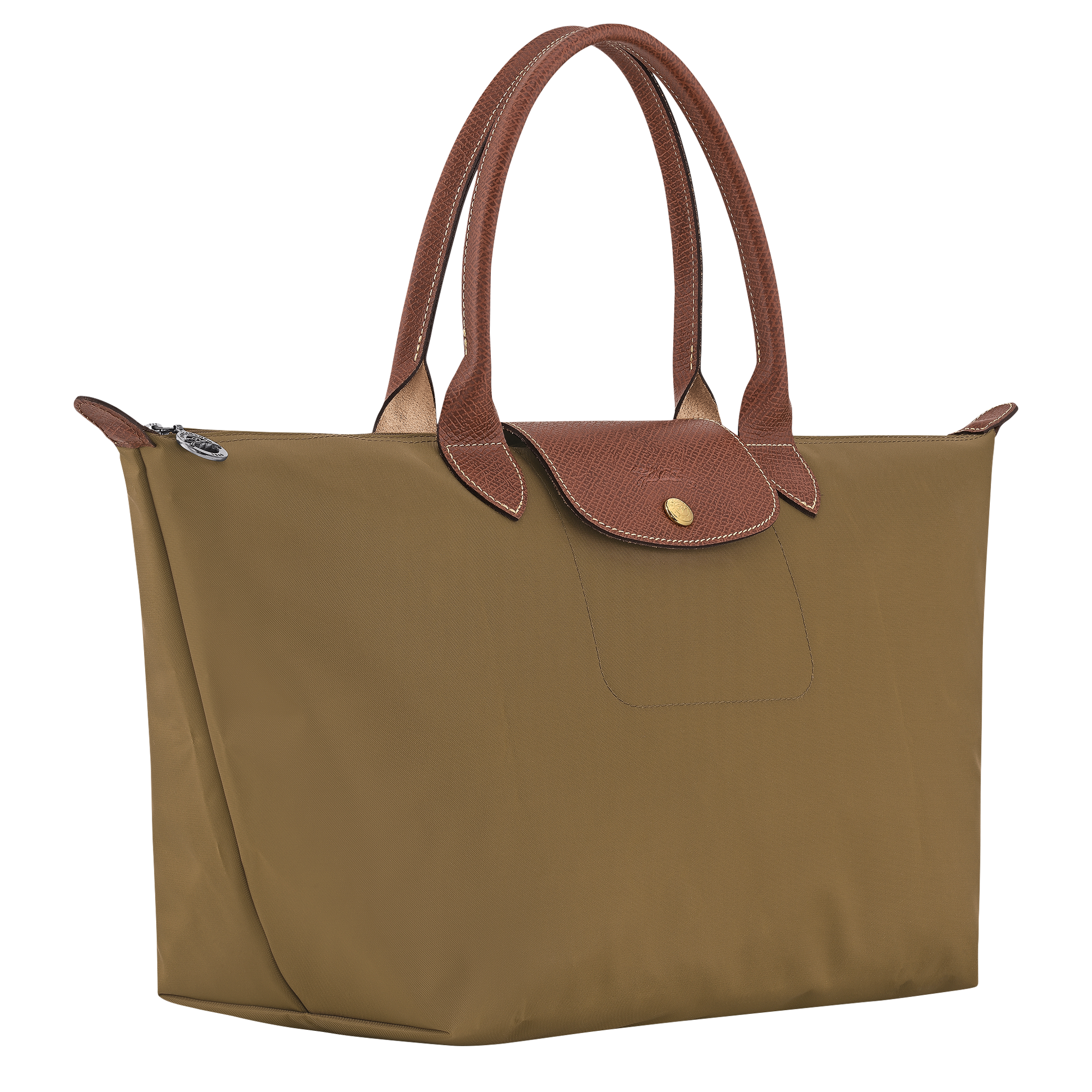 Le Pliage Original Handbag L, Olive