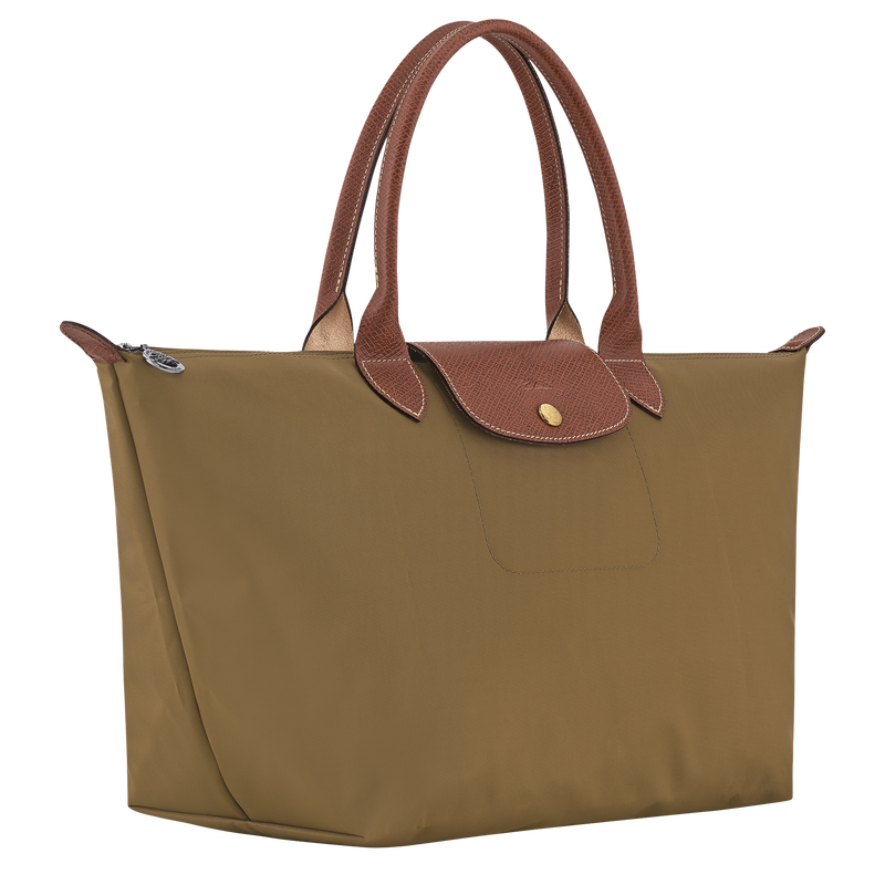 Le Pliage Original L Handbag , Olive - Canvas  - View 2 of 6