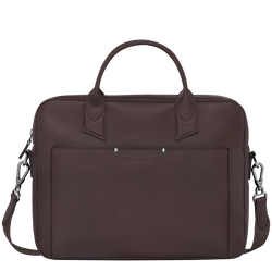 Longchamp sur Seine S Briefcase , Mocha - Leather
