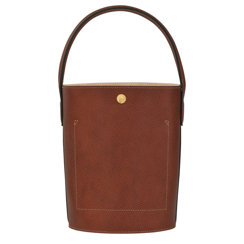 Épure S Bucket bag , Brown - Leather  - View 4 of  5