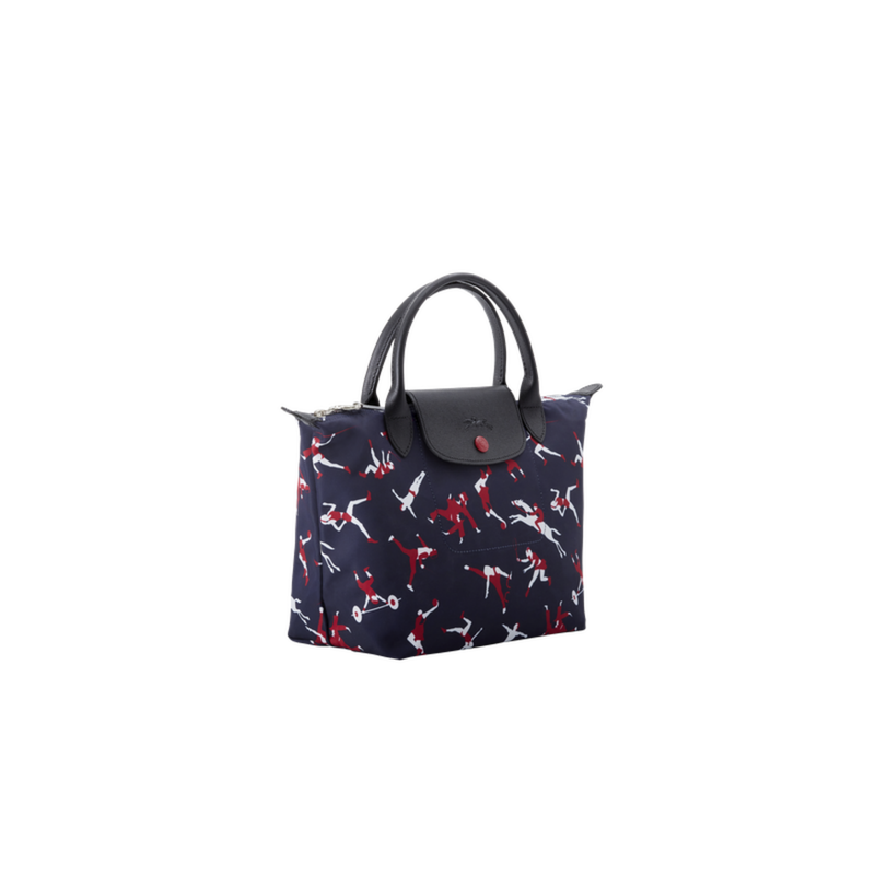 ル プリアージュ S トップハンドルバッグ ネイビー - キャンバス