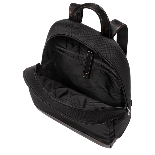 Rucksack Boxford , Recyceltes Canvas - Schwarz - Ansicht 5 von 5