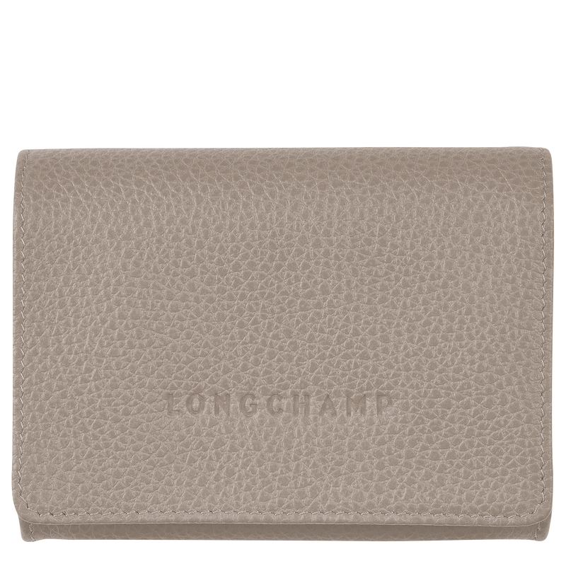 Le Foulonné Coin purse , Turtledove - Leather  - View 1 of 2