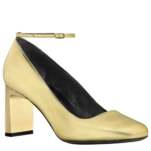 Spring/Summer 2023 Collection Pumps, Pale gold