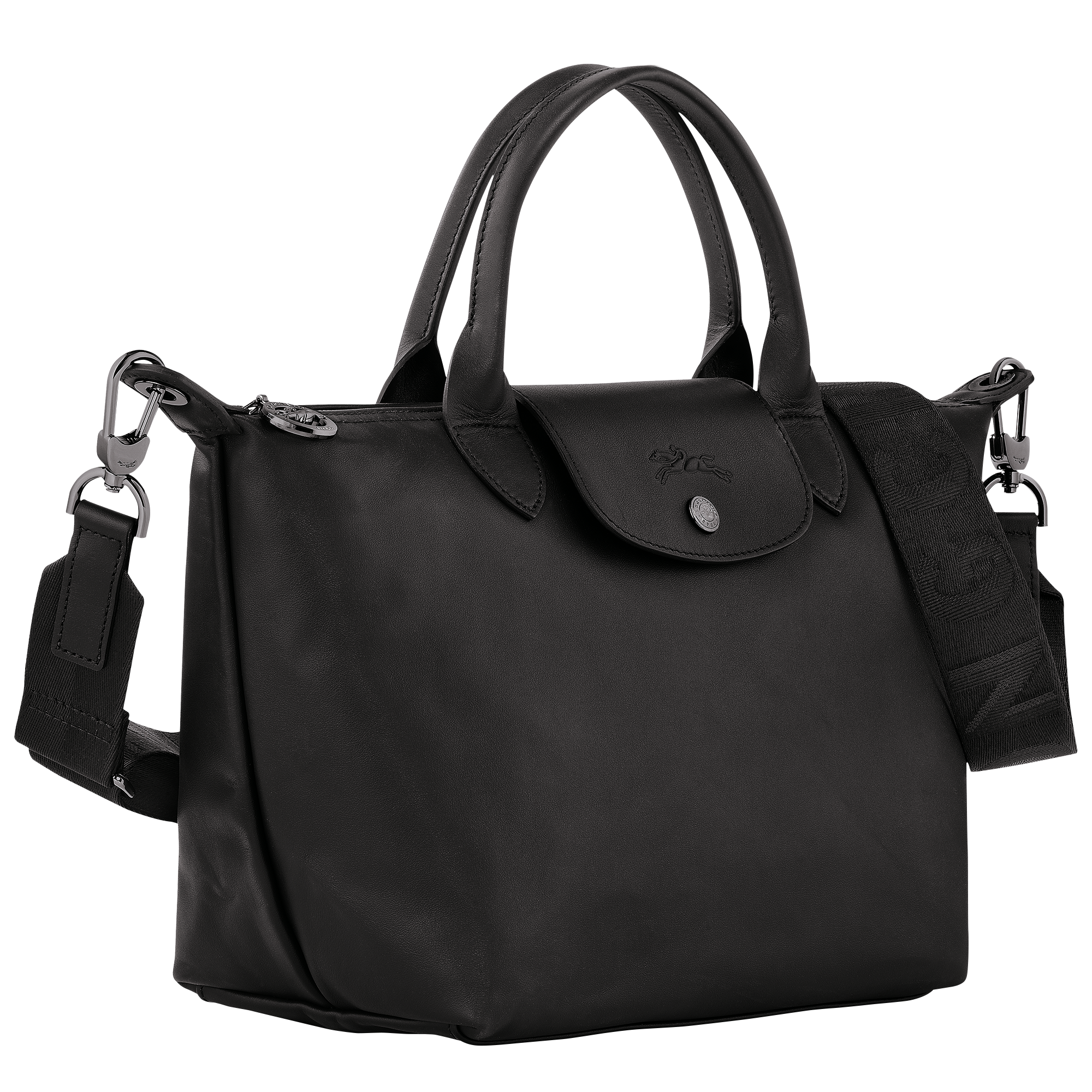 Le Pliage Xtra Borsa con manico S,  Nero