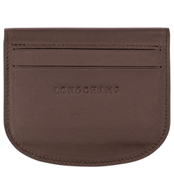 Le Pliage Xtra Card holder , Mocha - Leather