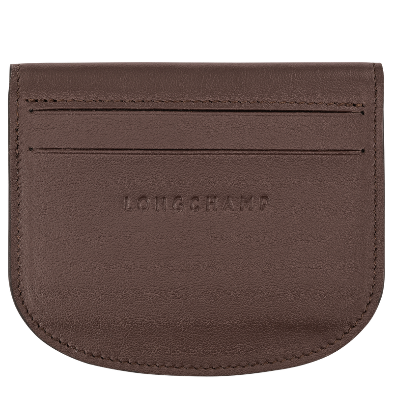 Le Pliage Xtra Tarjetero , Cuero - Moka  - Vista 2 de 3