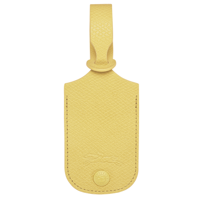 Le Pliage One Etiqueta para equipaje , Cuero - Limon Verde