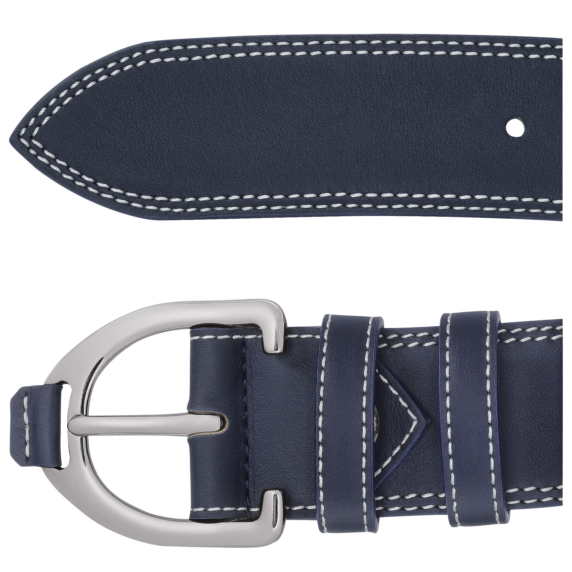 Ladies' belt, Navy - View 3 of
3 - zoom in Le Pliage Xtra Ladies' belt, Navy