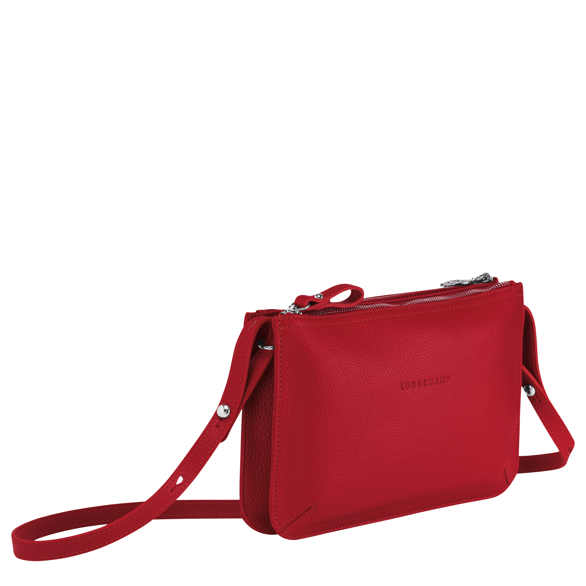 red transparent bag