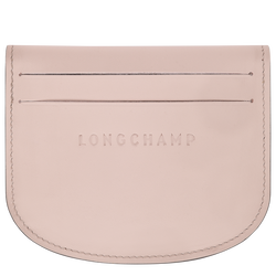 &Eacute;pure Card holder , Petal Pink - Leather