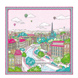 Silk scarf 90