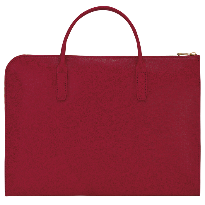 Le Foulonné Briefcase S, Red