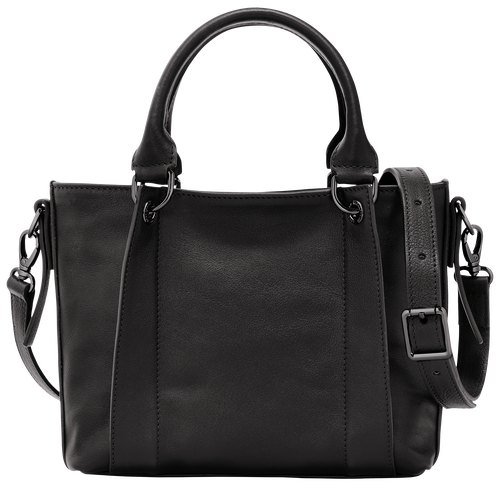 Longchamp 3D 手提包 S , 黑色 - 皮革 - 查看 4 6