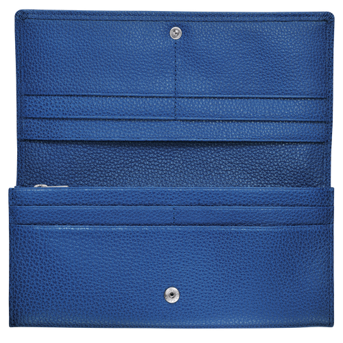 Long continental wallet, Sapphire - View 2 of 2 Long continental wallet, Sapphire, hi-res - View 2 of 2