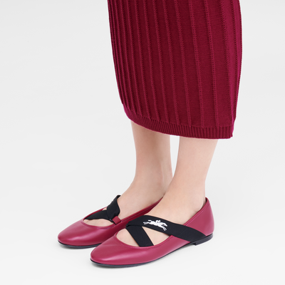 Energy Ballerinas , Beetroot - Leather