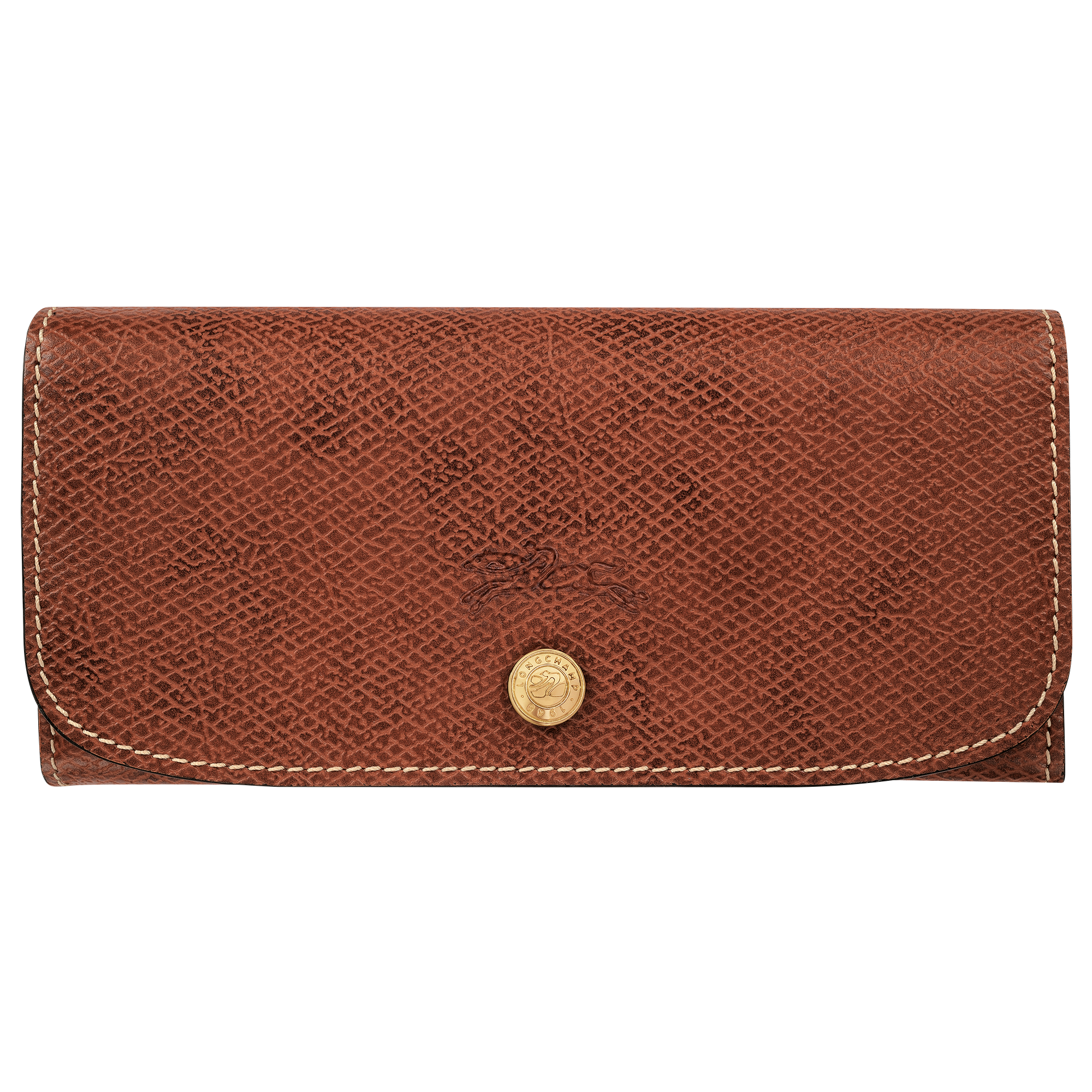 Long continental wallet, Brown - View 1 of
2 - zoom in Épure Long continental wallet, Brown