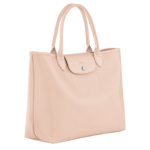 Le Pliage City L Tote bag , Nude - Canvas - View 2 of  4