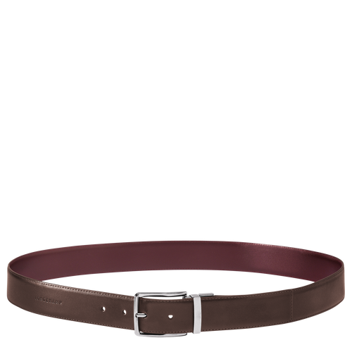 Herenriem, Mokka/Bordeauxrood Herenriem, Mokka/Bordeauxrood, hi-res