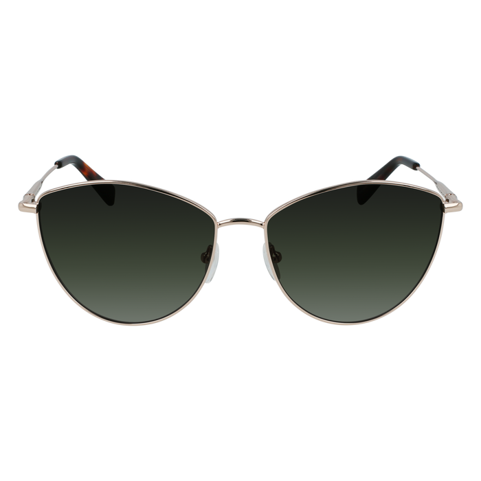 Spring/Summer Collection 2022 Sunglasses, Rose Gold/Green