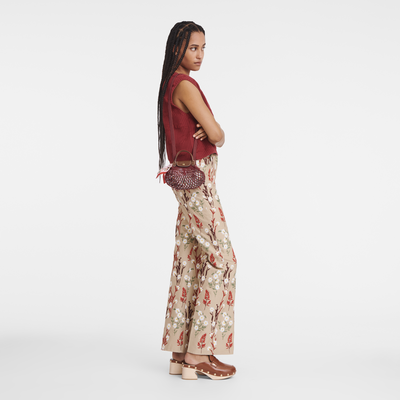 Le Pliage Filet XS Mesh bag , Mahogany - Canvas