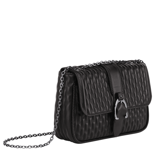 Shoulder Bag M, 001 Black View 2 of Shoulder Bag M, 001 Black, hi-res