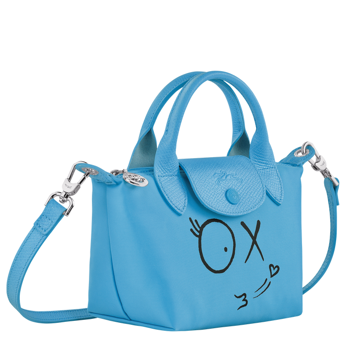 Longchamp Le Pliage Neo XS Blue Shoulder Tote Bag Unused | eBay