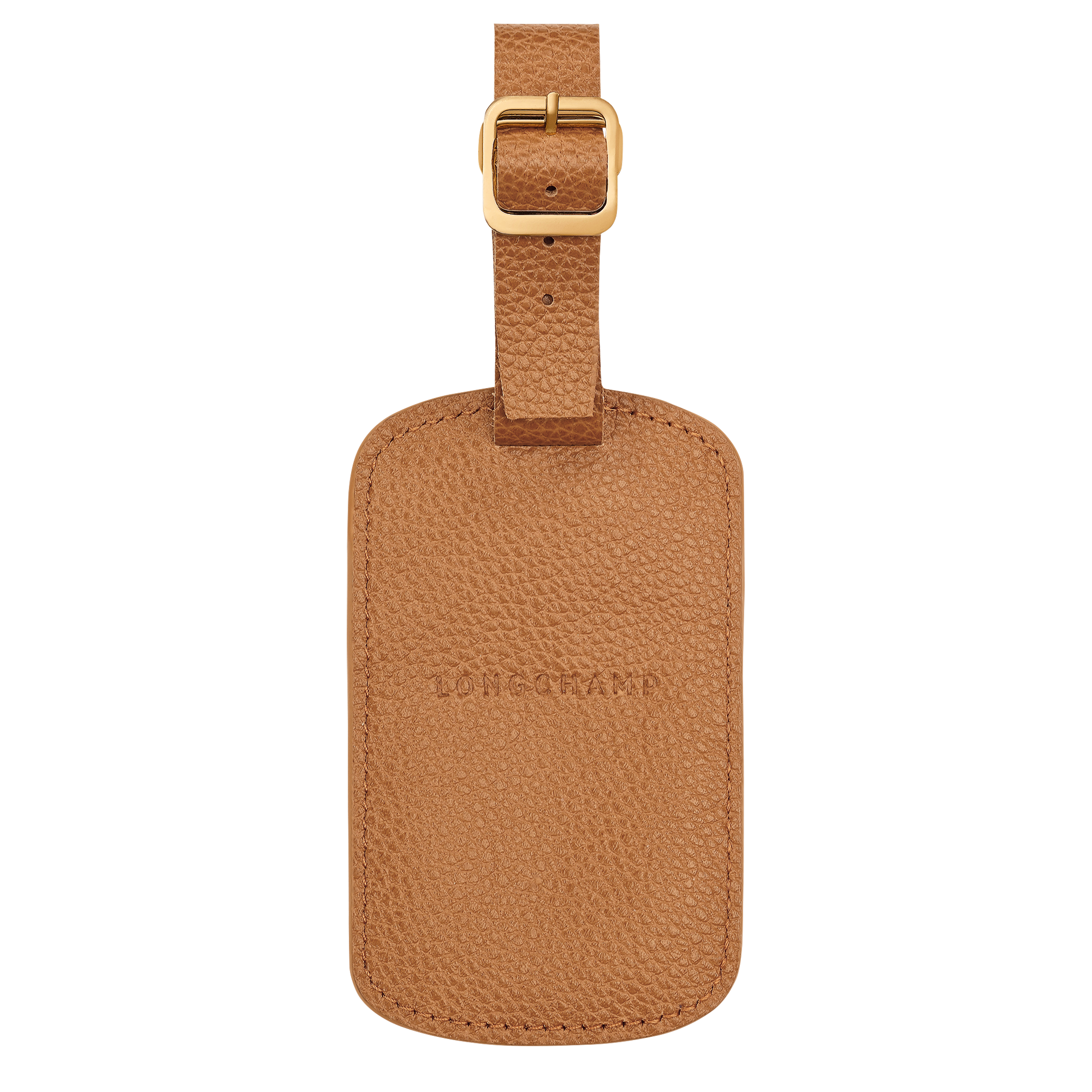 Le Foulonn&eacute; Luggage tag, Pecan