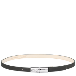 Roseau Essential Ladies' belt , Anthracite - Leather