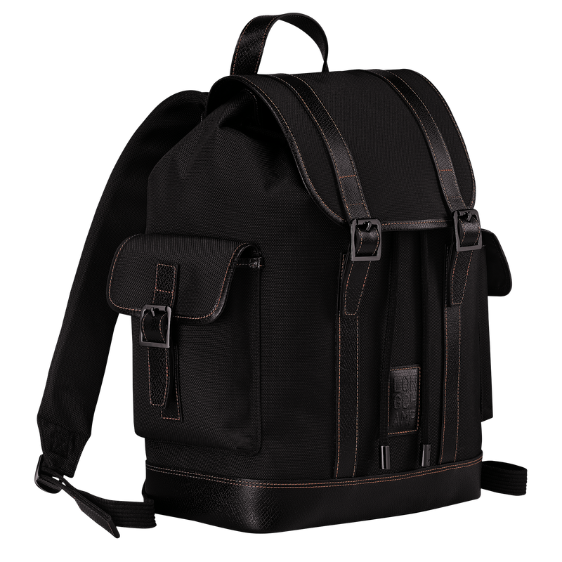 Boxford Backpack , Black - Recycled canvas  - View 3 of  5