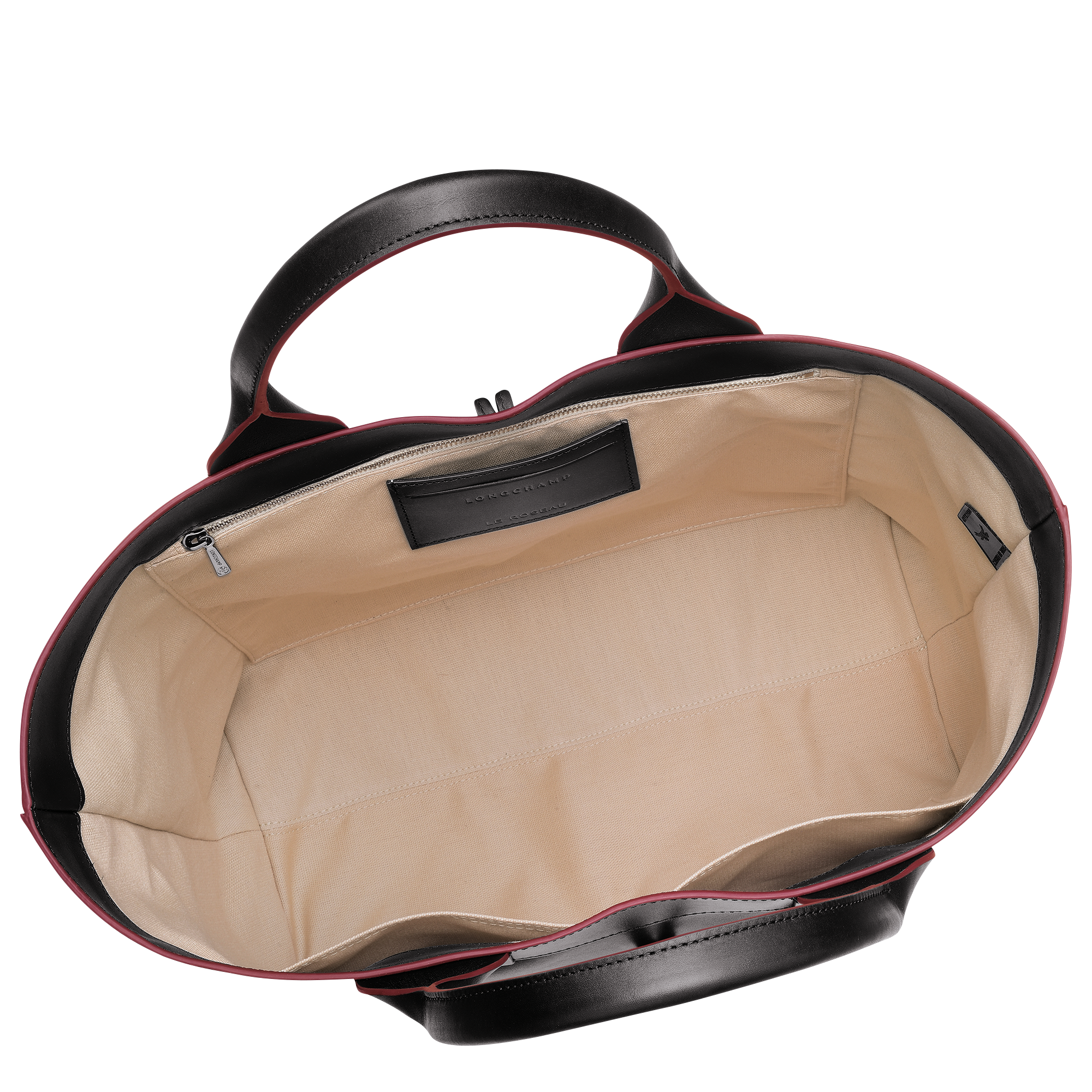 Tote bag L, Black - View 5 of
6 - zoom in Le Roseau Tote bag L, Black