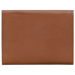 Épure Compact wallet , Cognac - Leather