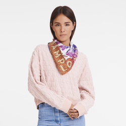 Sunset Glitters Silk scarf 70 , Sienna - OTHER