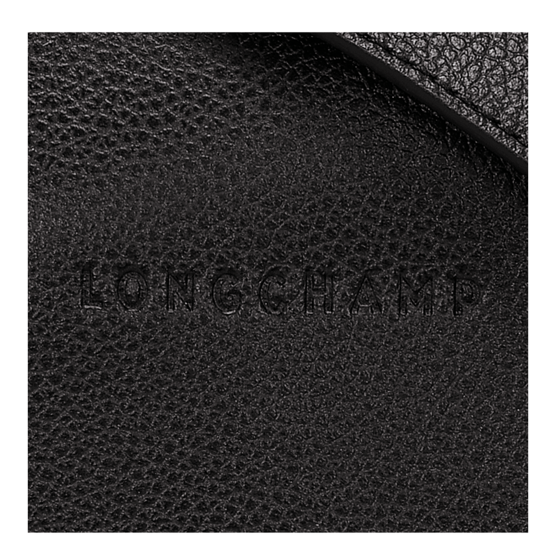 Le Foulonné M Crossbody bag , Black - Leather  - View 6 of  6