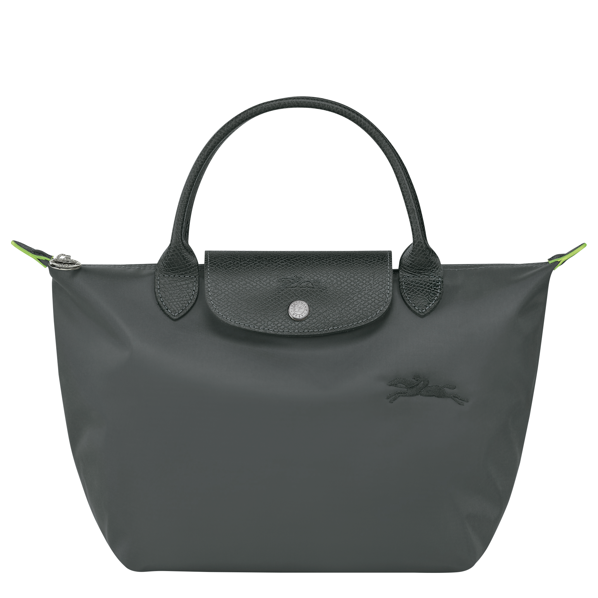 Le Pliage Green Borsa con manico S,  Grafite