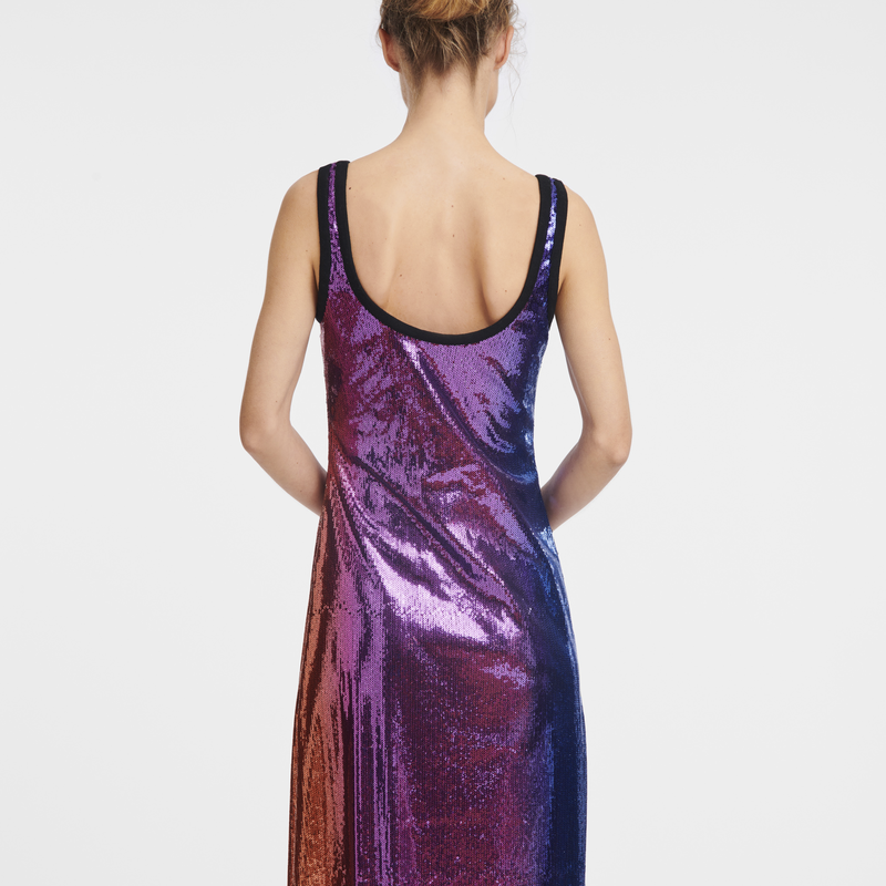 Robe paillette deals multicolore
