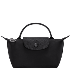 Le Pliage One Pouch , Black - Recycled canvas