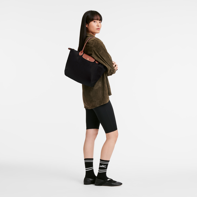 Longchamp small sales shoulder tote