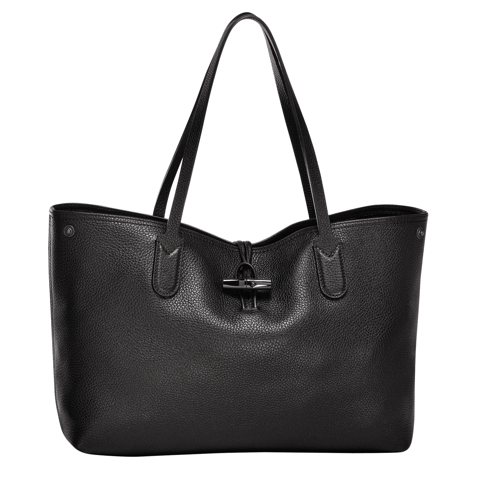 leather tote handbag