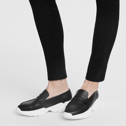 Au Sultan Loafer , Black - Leather