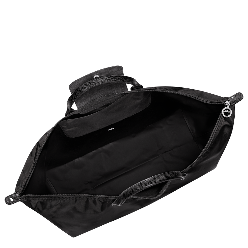 Le Pliage One XL Travel bag , Black - Recycled canvas  - View 5 of 7