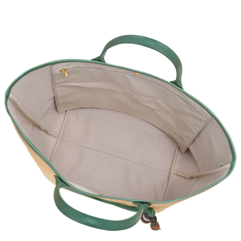 Le Pliage Collection M Basket bag , Oregano - Canvas  - View 5 of  6