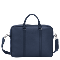 Aktentasche XS Le Foulonné , Leder - Navy