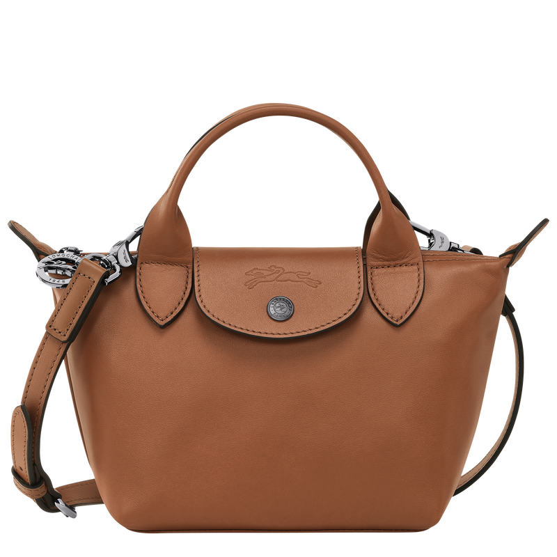Le Pliage Xtra XS Handbag Cognac - Leather (L1500987504