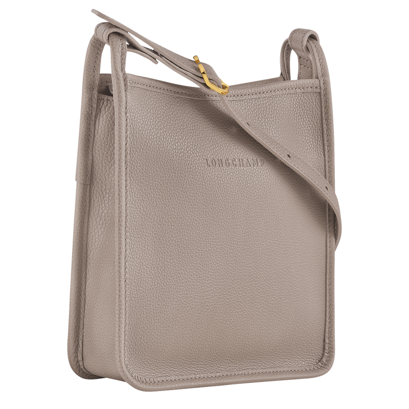 Le Foulonné S Crossbody bag , Turtledove - Leather  - View 3 of 6