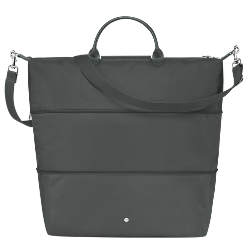 Le Pliage Green Travel bag expandable , Graphite - Recycled canvas - View 4 of 7