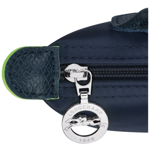 Le Pliage Green Pouch with handle, Navy